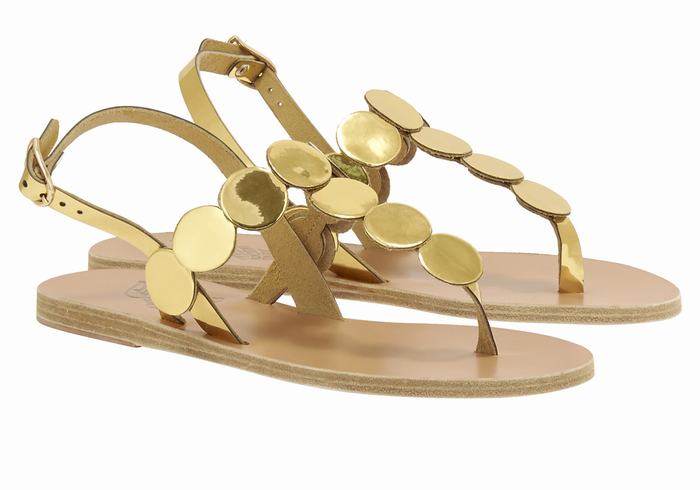 Sandales Bride Arrière Ancient Greek Sandals Ilios Flip Flop Leather   | ZVU-2982075